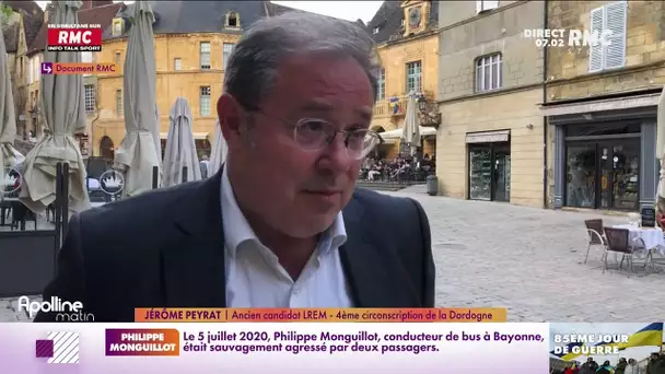 Au micro de RMC, Jérôme Peyrat, ex candidat LREM aux législatives, réagit