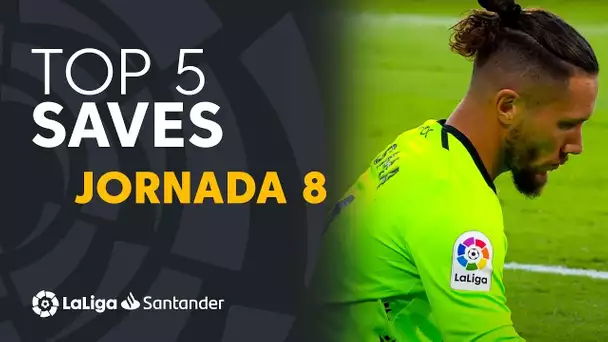 LaLiga TOP 5 Paradas Jornada 8 LaLiga Santander 2021/2022