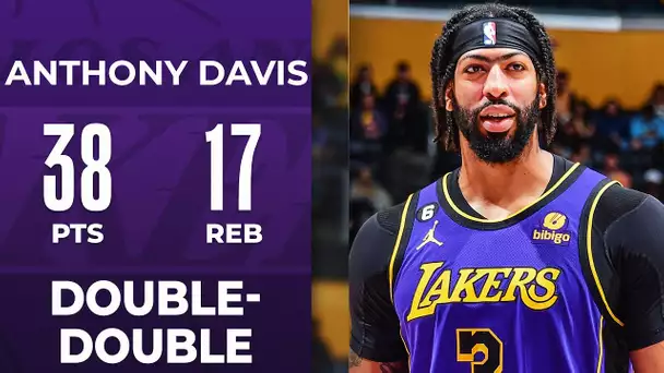 Anthony Davis Drops 38-PT DOUBLE-DOUBLE In Lakers W! | March 31, 2023