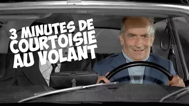 3 minutes de courtoisie au volant avec Louis de Funès !