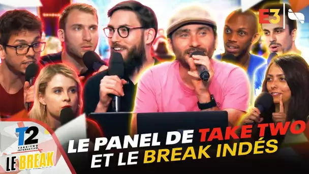 #E3JV Le panel de Take Two et le Break Indés ! 🎮 | Take Two Interactive / Break Indés