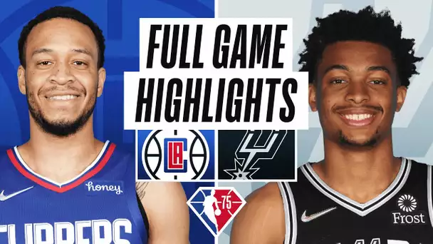 CLIPPERS at SPURS | FULL GAME HIGHLIGHTS | January 15, 2022