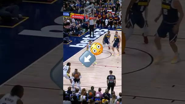 Russell Westbrook with the elite hustle and ends up in the stands