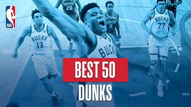 NBA's Best 50 Dunks | 2018-19 NBA Regular Season