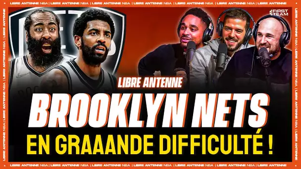Défaites & rumeurs de trades : les Brooklyn Nets en grande difficulté !  [LIBRE ANTENNE NBA]