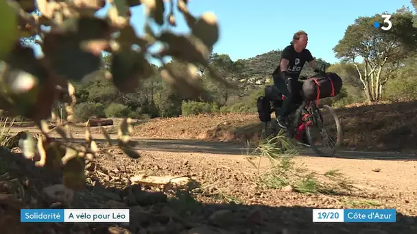 Du Var au Pôle Nord à vélo. L'aventure de Joffrey Maluski au profit des enfants atteints du cancer