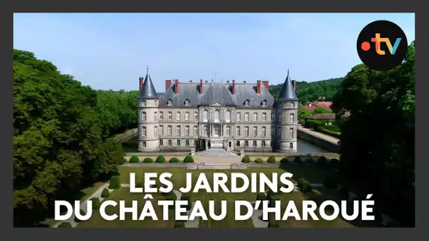 Le château d'Haroué côté jardins