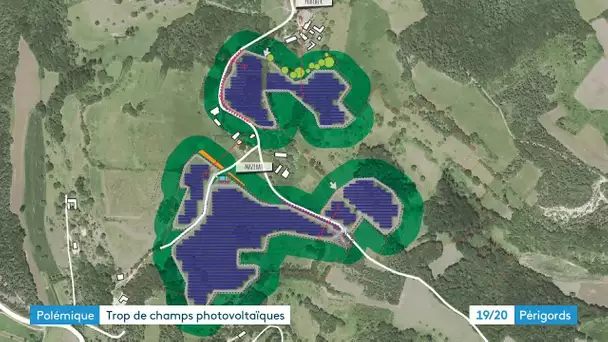 Polémique autour d'un projet de champ photovoltaïque à Auriac-du-Périgord