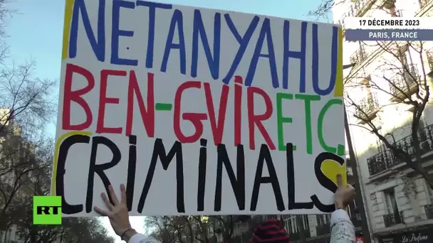 🇫🇷  France : nouvelle manifestation pro-palestinienne à Paris