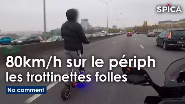 80km/h sur le périph : les trottinettes folles #NoComment