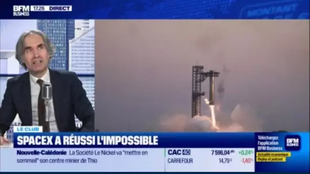 SPACEX : "En valorisation, SpaceX peut valoir autant que Boeing et Airbus réunis"