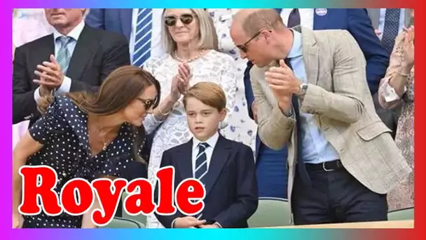 Le 'beau' prince George exempté de la règle de l0ngue date de Wimbledon après sa dernière apparition