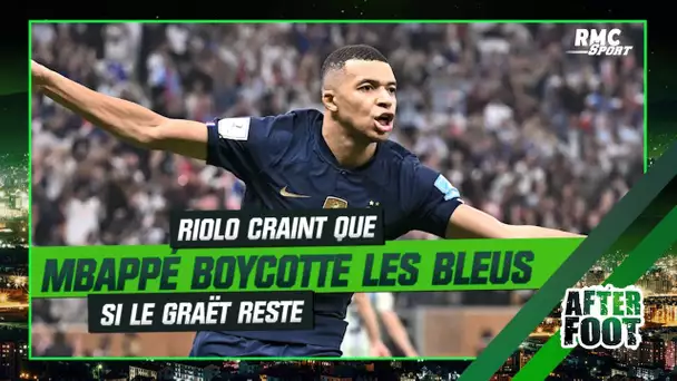 Riolo craint que Mbappé boycotte l'équipe de France si Le Graët reste président