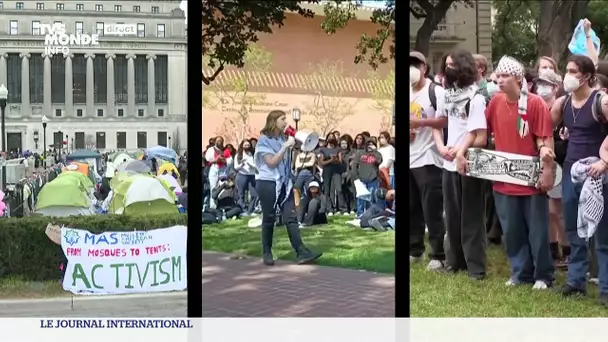 Des campus américains occupés par des étudiants pro-palestiniens