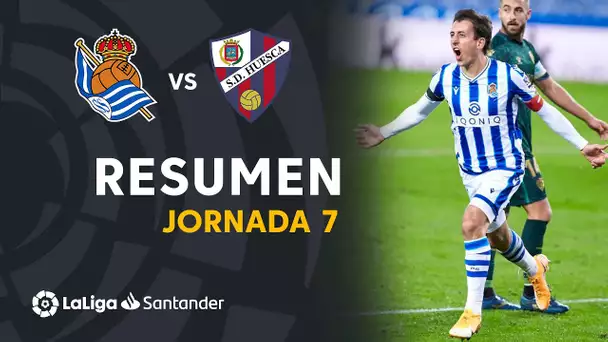 Resumen de Real Sociedad vs SD Huesca (4-1)