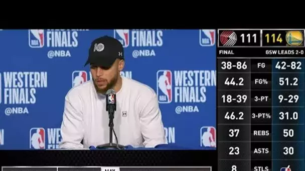 Steph Curry Press Conference | Western Conference Finals Game 2