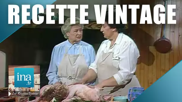 Recette : Le cochon de lait farci de Maïté | Archive INA