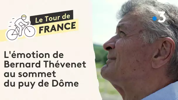 Tour de France 2023 : l’émotion de Bernard Thévenet, de retour au sommet du puy de Dôme