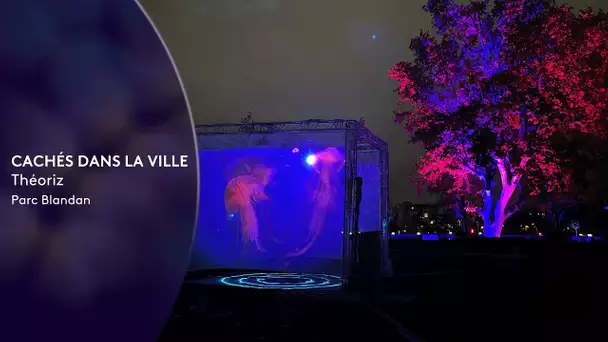 Fête des lumières de Lyon 2022 : caché dans la ville au parc Blandan