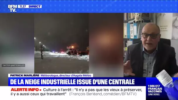 Qu'est-ce que la "neige industrielle" tombée mardi en Moselle ? BFMTV répond à vos questions