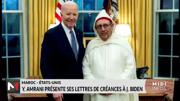 L´ambassadeur de SM le Roi à Washington présente ses lettres de créance à Joe Biden
