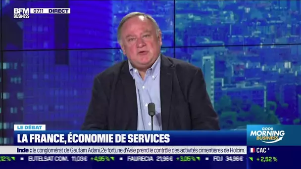 Le débat: La France, économie de services