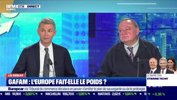 Le débat  : GAFAM, l'Europe fait-elle le poids ?