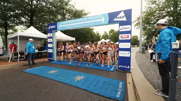 Saint-Etienne 2019 : 10 km Marche F (Clémence Beretta en 47&#039;32&#039;&#039;)