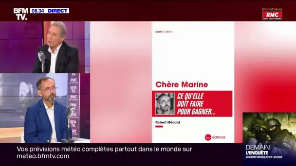 "Chère Marine": Robert Ménard adresse une "lettre" à Marine Le Pen pour "gagner" la présidentielle