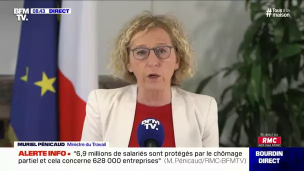 Chômage partiel: "On rembourse les salaires entre 7 et 10 jours après la demande des entreprises"