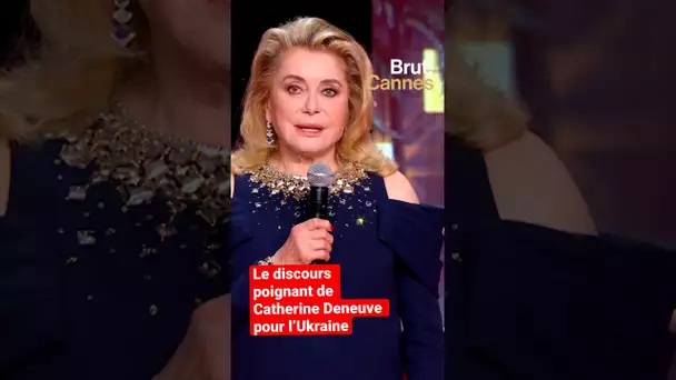 Le discours poignant de Catherine Deneuve pour l’Ukraine au Festival de Cannes #cannes2023