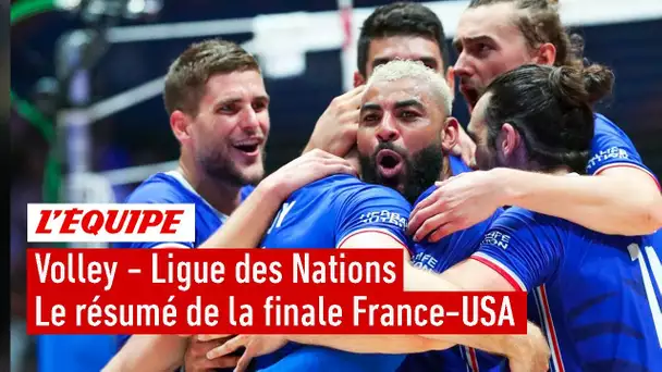 Les Bleus toujours au sommet de la planète volley - Le résumé de leur finale face aux Etats-Unis