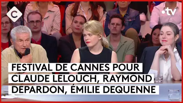 Tapis rouge pour Claude Lelouch, Raymond Depardon, Émilie Dequenne - C à Vous - 15/05/2024