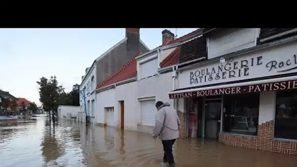 «On n'a pas du tout le goût à ça» : les sinistrés des inondations du Pas-de-Calais résignés à l'a…