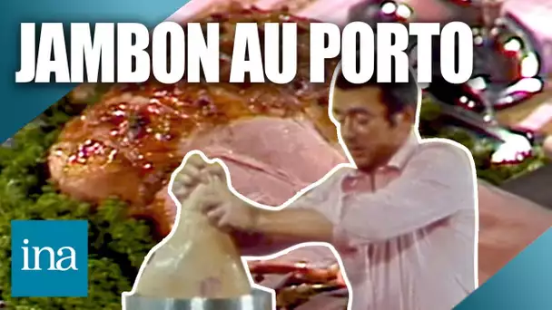 Le jambon caramélisé au Porto de Michel Oliver 🍖🍷 | INA Recettes vintage