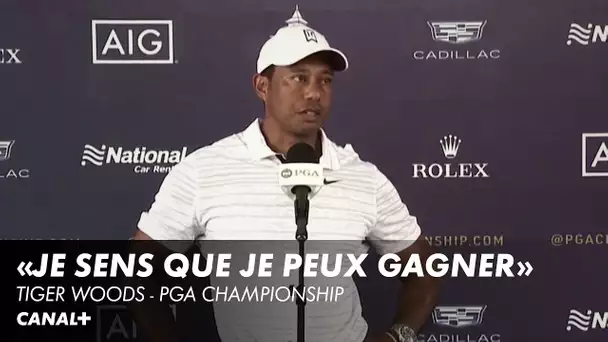 Tiger Woods : "Je sens que je peux gagner, sans aucun doute" - Golf PGA Championship