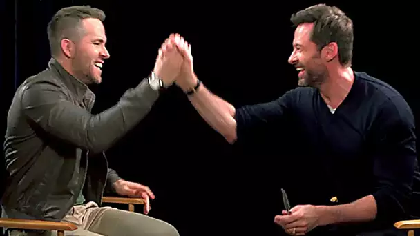 DEADPOOL interviewe WOLVERINE ! Ryan Reynolds Versus Hugh Jackman