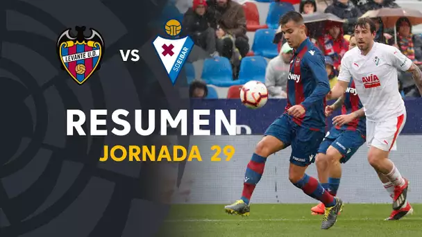 Resumen de Levante UD vs SD Eibar (2-2)