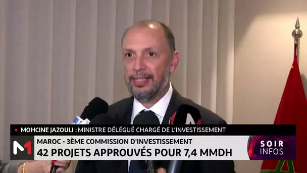 Maroc : 42 projets approuvés pour 7,4 MMDH