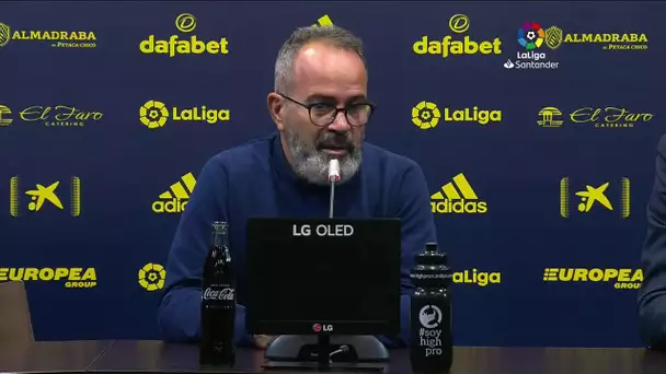 Rueda de prensa Cádiz CF vs Granada CF