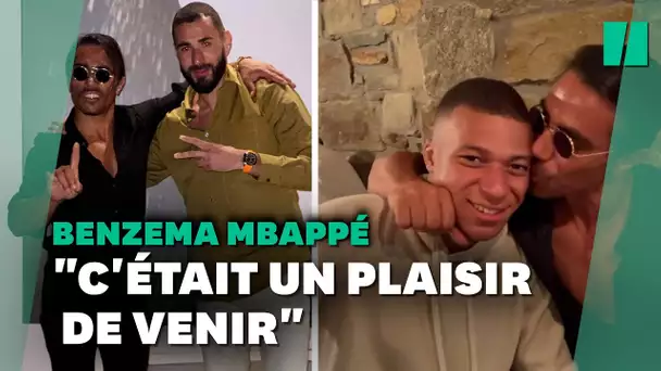 En vacances à Mykonos, Kylian Mbappé et Karim Benzema ont rendu visite à Salt Bae