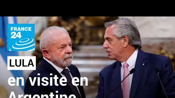 Lula en Argentine pour "reconstruire des ponts" lors de son premier voyage à l'étranger • FRANCE 24