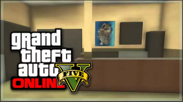 GTA 5 ONLINE : PIÈCE SECRÈTE ! LE BUREAU DU SHÉRIF À MOITIÉ TEXTURÉ !