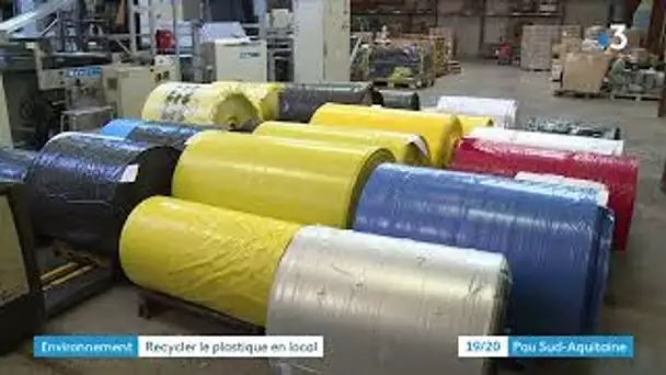 Béarn : l'entreprise Toussac recycle les déchets plastiques pour fabriquer ses sacs