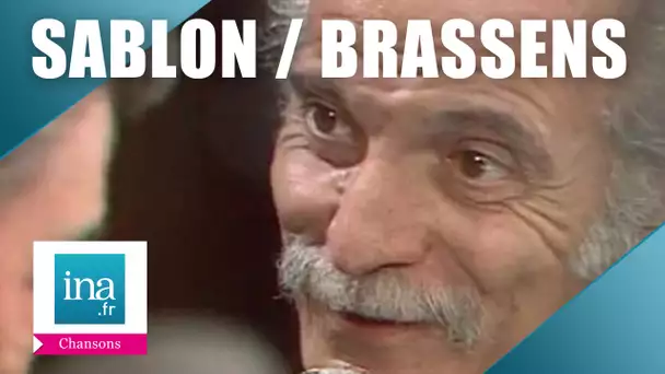 Jean Sablon et Georges Brassens "La chanson des rues" | Archive INA