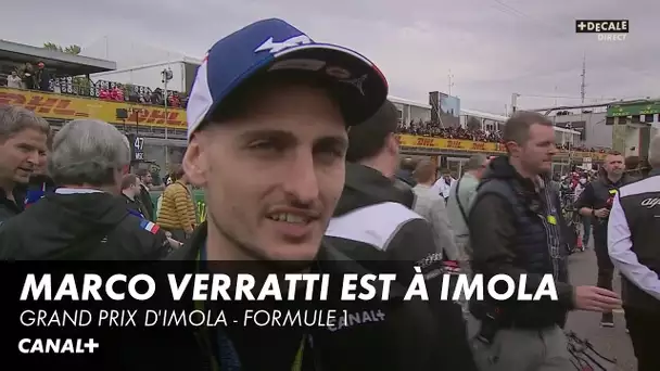 Marco Verratti ne pouvait pas manquer le Grand Prix d'Imola - F1