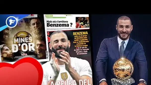 La presse espagnole et française croit PLUS QUE JAMAIS au Ballon d'Or pour BENZEMA | Revue de presse