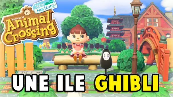 Je visite une Île GHIBLI ! | Animal Crossing : New Horizons