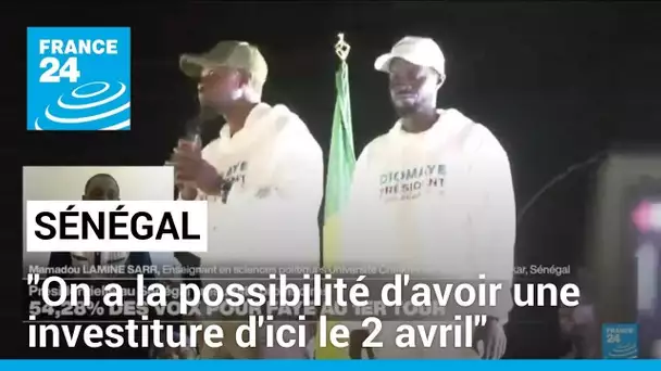 Présidentielle au Sénégal : "On a la possibilité d'avoir une investiture d'ici le 2 avril"