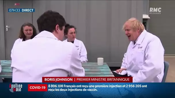 Covid-19: Boris Johnson pointe du doigt la France